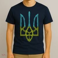 Ukraine Emblem Sketch T-Shirt thumb 3