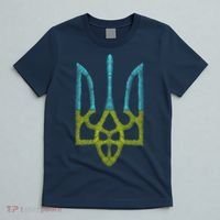 Ukraine Emblem Sketch T-Shirt thumb 5
