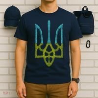 Ukraine Emblem Sketch T-Shirt thumb 6