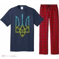 Ukraine Emblem Sketch Pajama Set thumb 0