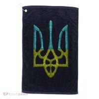 Ukraine Emblem Sketch Golf Towel thumb 0