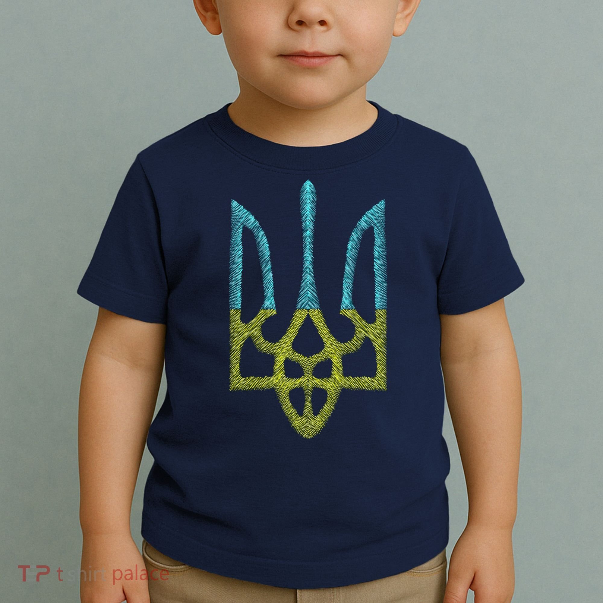 Ukraine Emblem Sketch Toddler T-Shirt