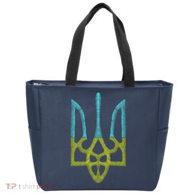 Ukraine Emblem Sketch Tote Bag