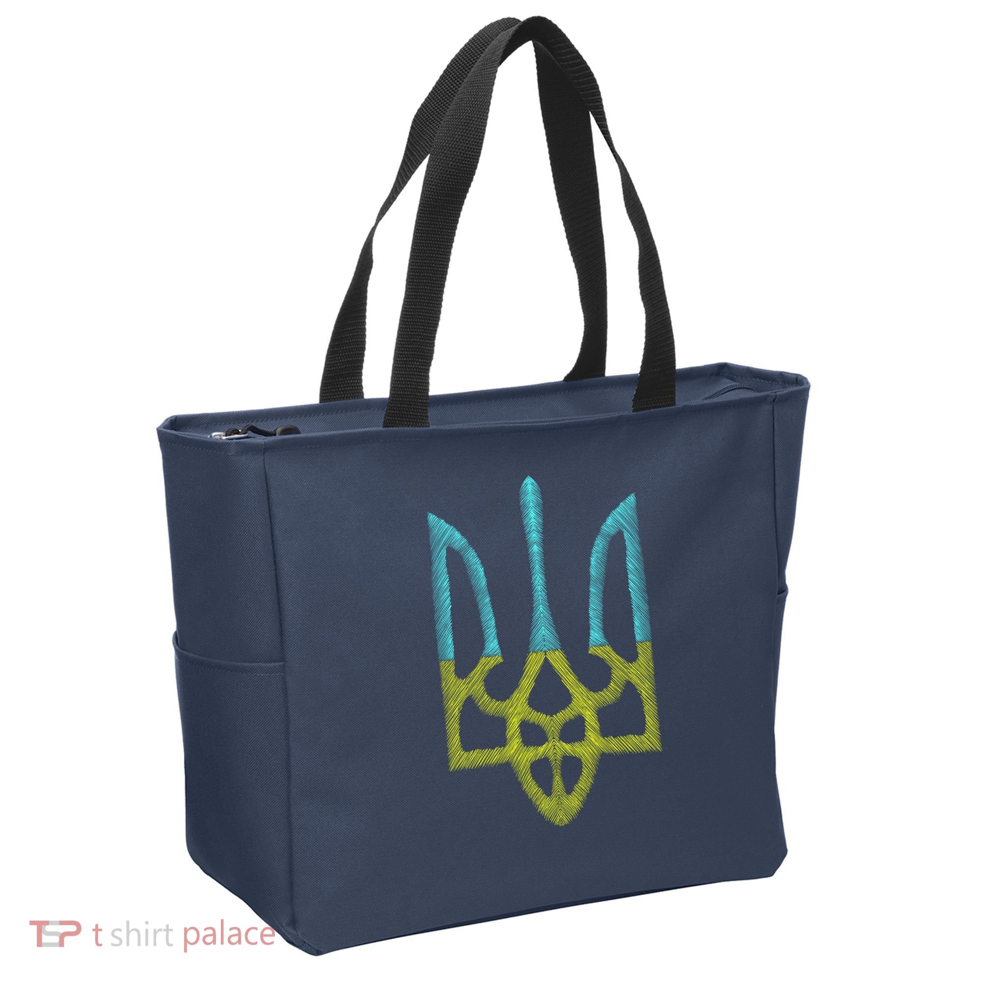 Ukraine Emblem Sketch Tote Bag