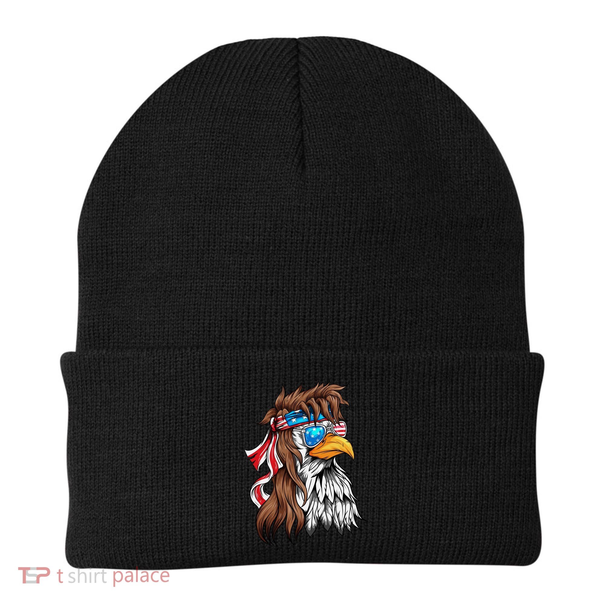 Usa Eagle Us Flag Bandana America National Day Gift Beanie
