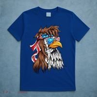 Usa Eagle Us Flag Bandana America National Day Gift T-Shirt thumb 5