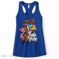 Usa Eagle Us Flag Bandana America National Day Gift Women's Tank Top thumb 0