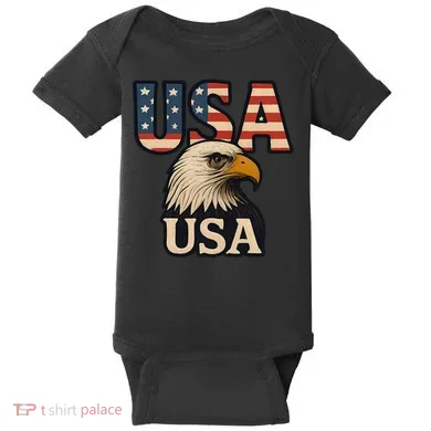 USA Eagle Baby Bodysuit
