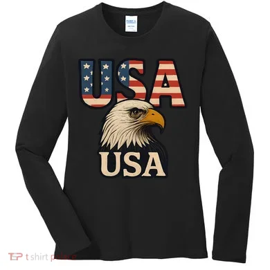 USA Eagle Women's Long Sleeve Shirt