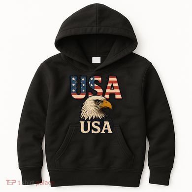 USA Eagle Kids Hoodie