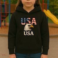 USA Eagle Kids Hoodie thumb 3