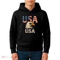 USA Eagle Kids Hoodie thumb 4