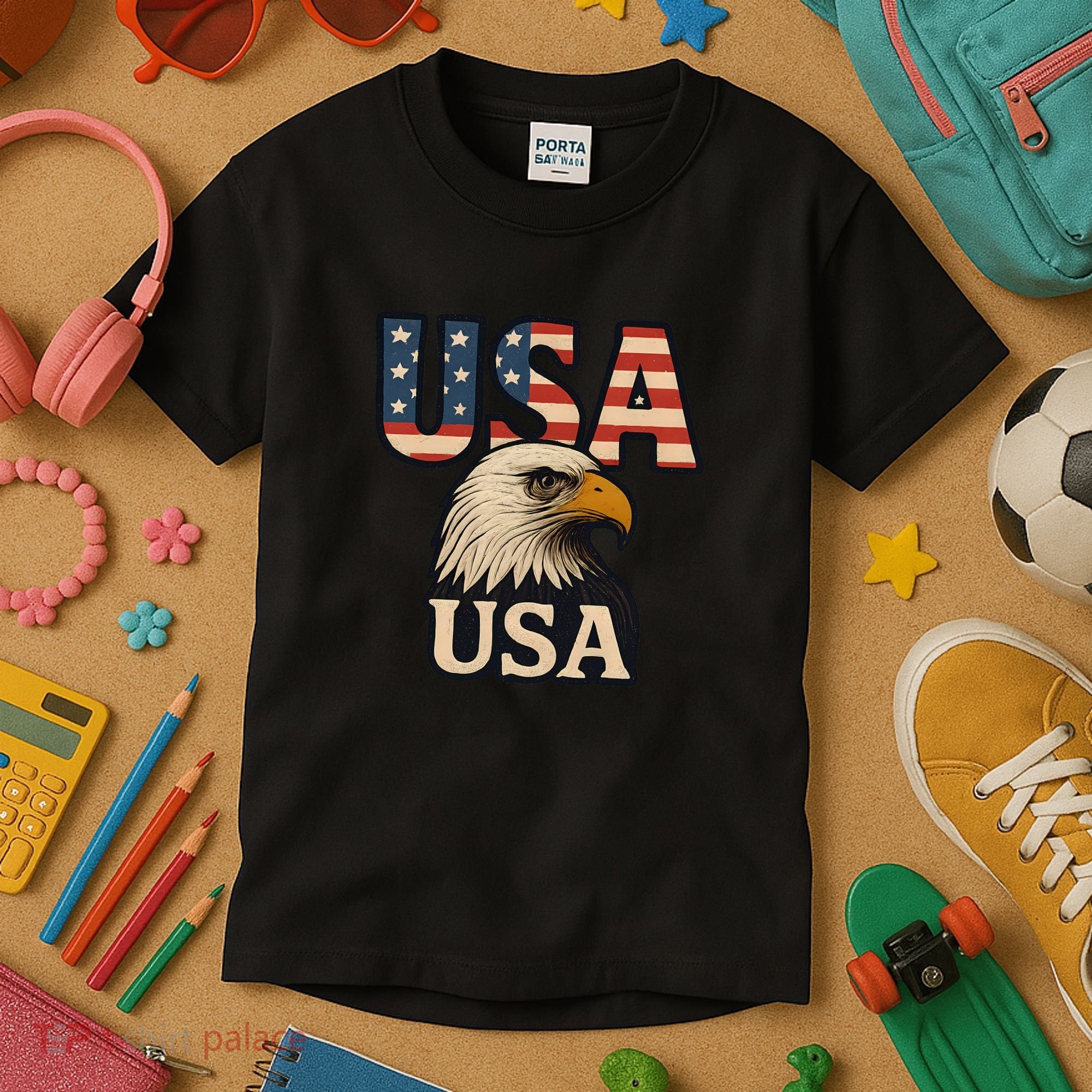 USA Eagle Kids T-Shirt