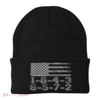 Usa Flag 18436572 Firing Order Small Block Engine Gift Beanie thumb 0