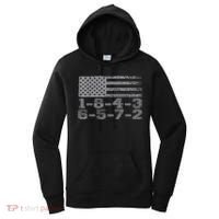 Usa Flag 18436572 Firing Order Small Block Engine Gift Women's Hoodie thumb 0