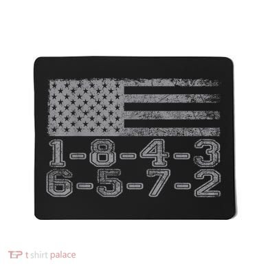 Usa Flag 18436572 Firing Order Small Block Engine Gift Mousepad