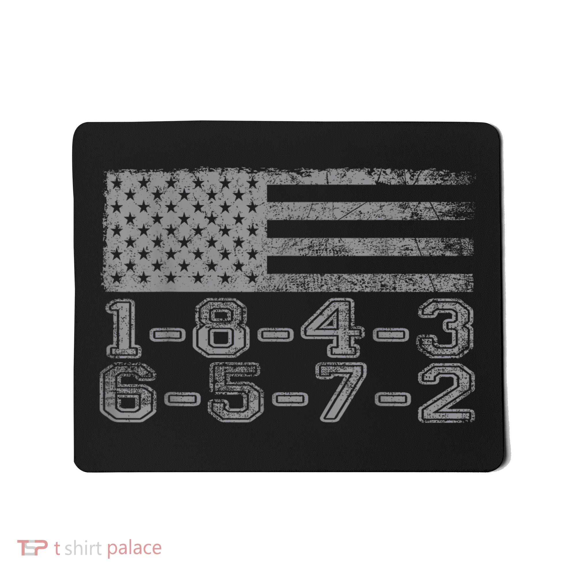 Usa Flag 18436572 Firing Order Small Block Engine Gift Mousepad