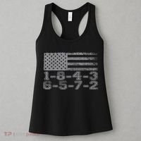 Usa Flag 18436572 Firing Order Small Block Engine Gift Women's Tank Top thumb 3