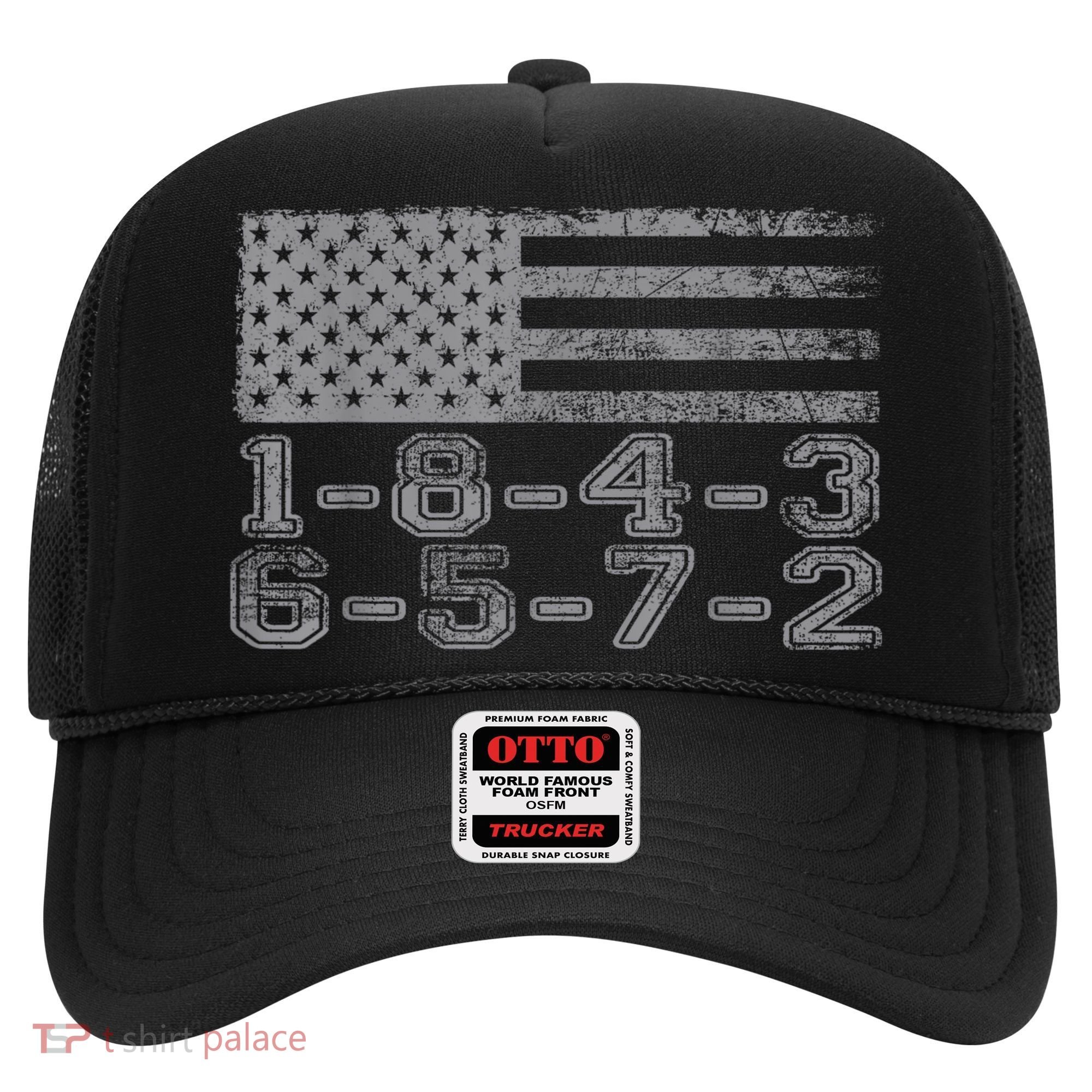 Usa Flag 18436572 Firing Order Small Block Engine Gift Hat