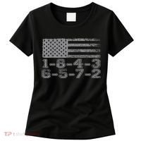 Usa Flag 18436572 Firing Order Small Block Engine Gift Women's T-Shirt thumb 0