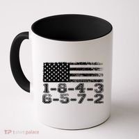 Usa Flag 18436572 Firing Order Small Block Engine V8 Block Gift Coffee Mug thumb 0
