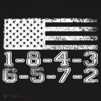 Usa Flag 18436572 Firing Order Small Block Engine V8 Block Gift Women's Hoodie thumb 2