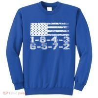Usa Flag 18436572 Firing Order Small Block Engine V8 Block Gift Sweatshirt thumb 0