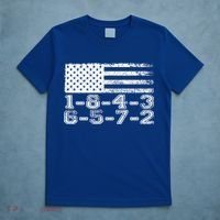 Usa Flag 18436572 Firing Order Small Block Engine V8 Block Gift T-Shirt thumb 5