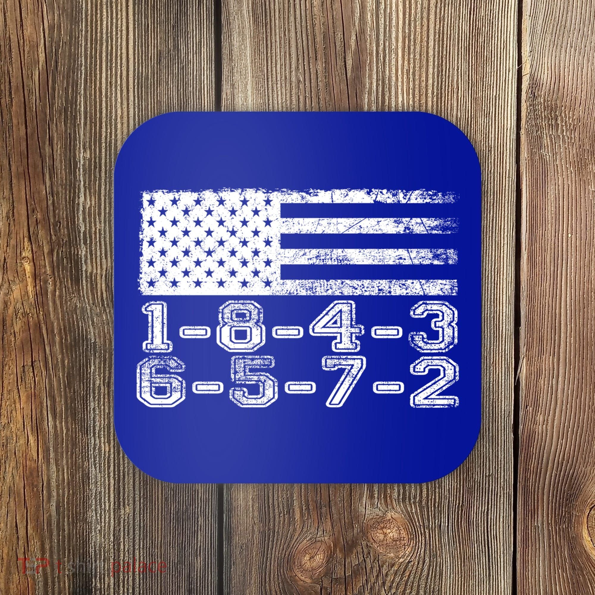 Usa Flag 18436572 Firing Order Small Block Engine V8 Block Gift Coaster