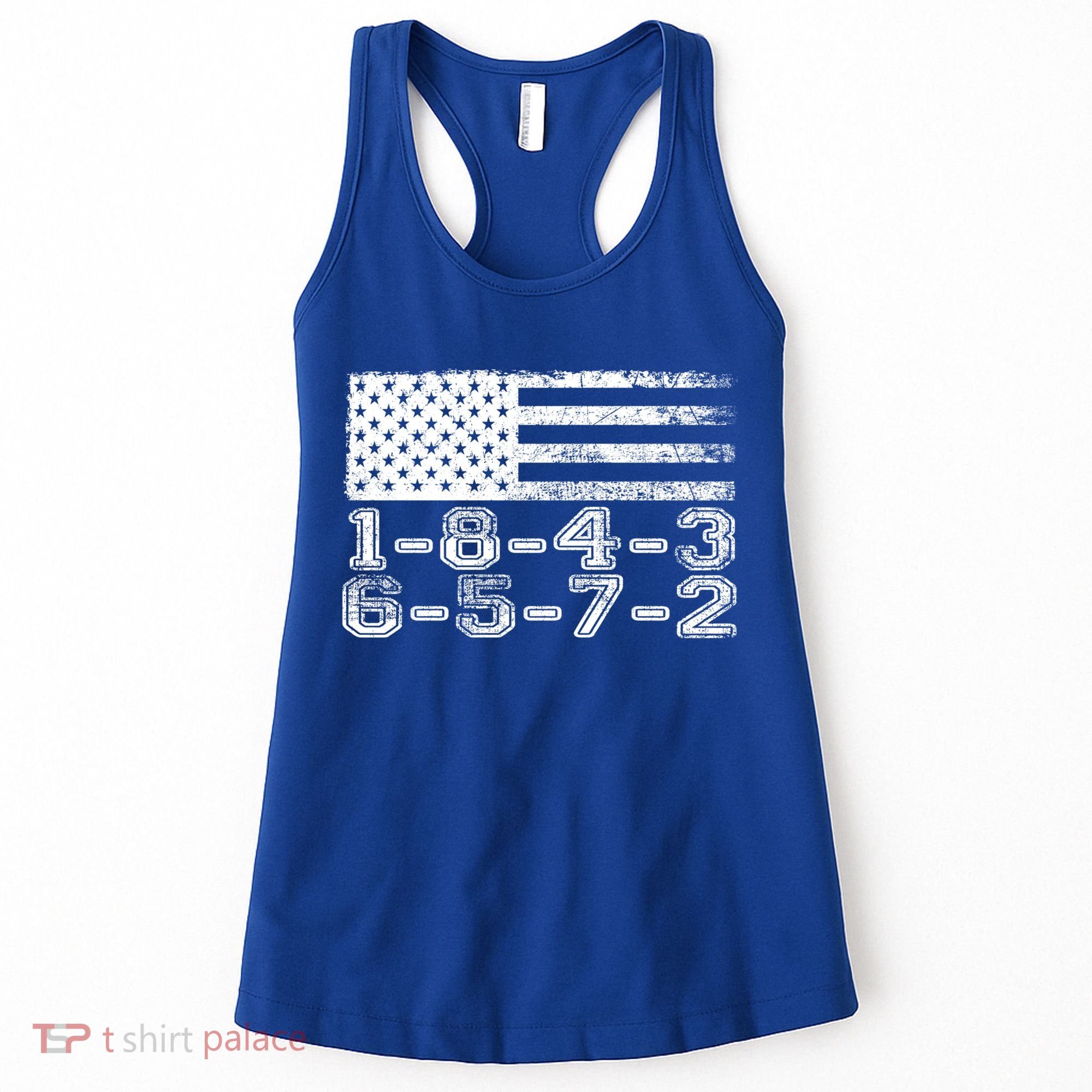 Usa Flag 18436572 Firing Order Small Block Engine V8 Block Gift Women's Tank Top