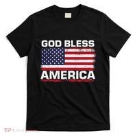 Usa Flag 4th Of July Patriotic God Bless America T-Shirt thumb 0