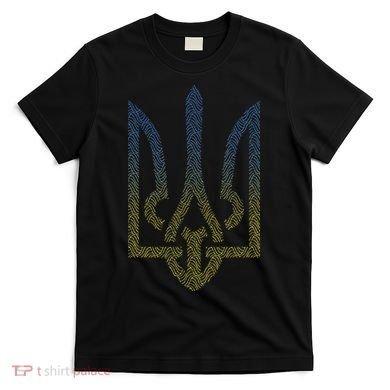 Ukraine Flag And Trident Ukrainian T-Shirt