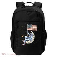 US Flag Astronaut Space Independence Day 4th of July Backpack thumb 0
