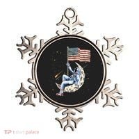 US Flag Astronaut Space Independence Day 4th of July Ornament thumb 0