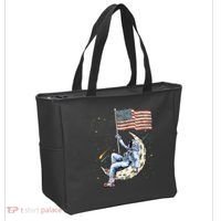 US Flag Astronaut Space Independence Day 4th of July Tote Bag thumb 2