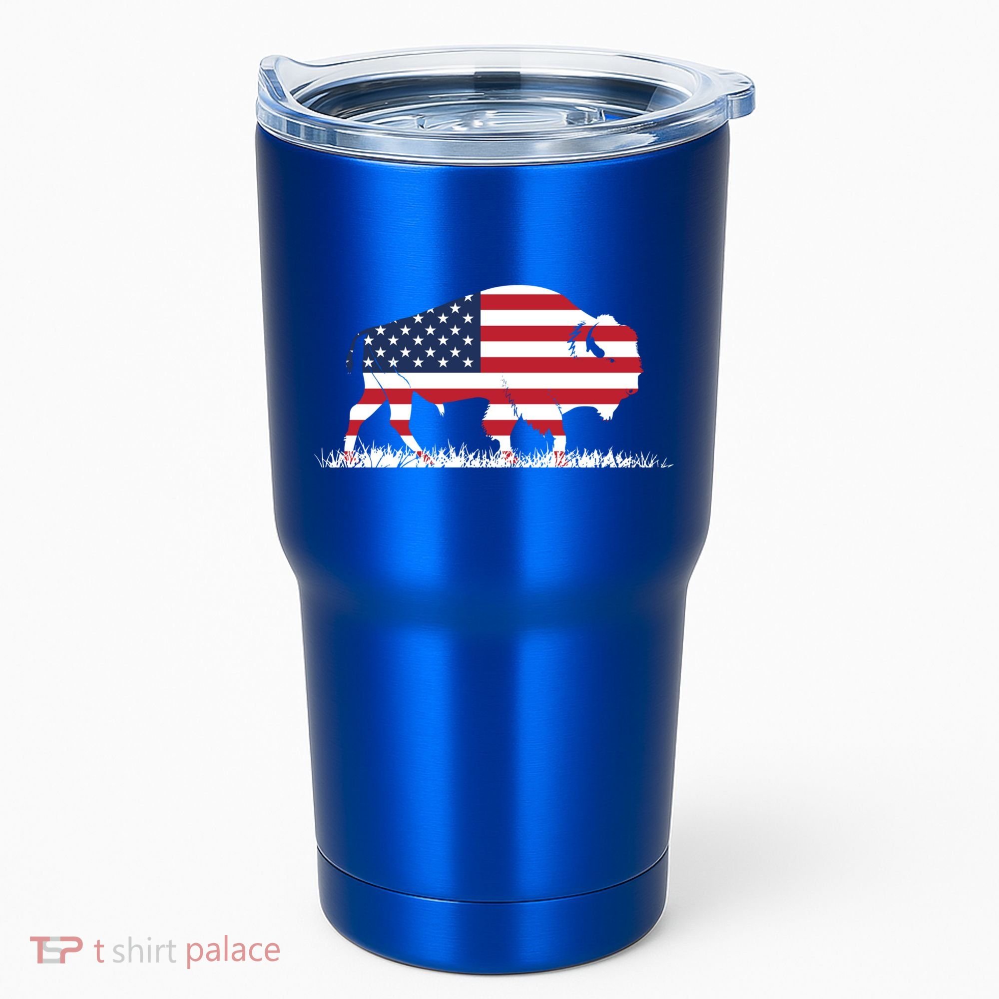 Usa Flag American Buffalo Cool Gift Tumbler