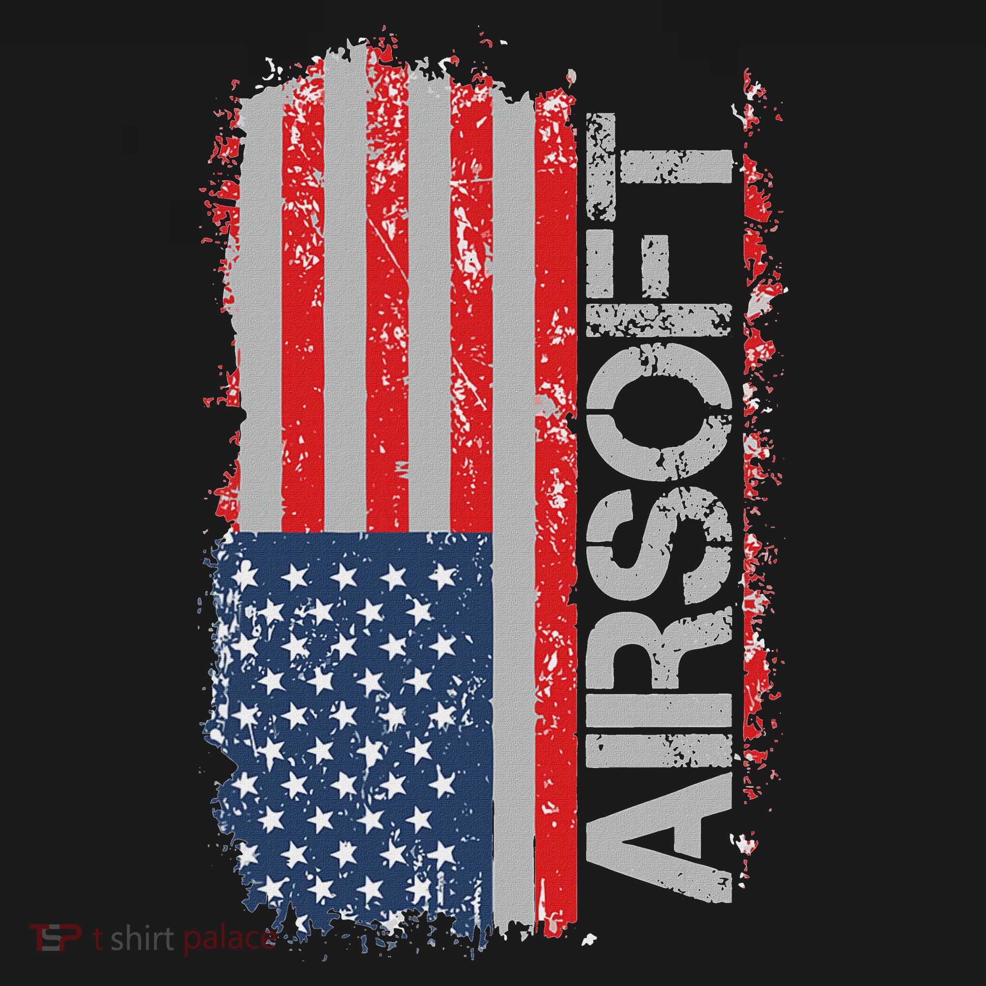 Usa Flag Airsoft Shooting Sports Gun Women's Hoodie