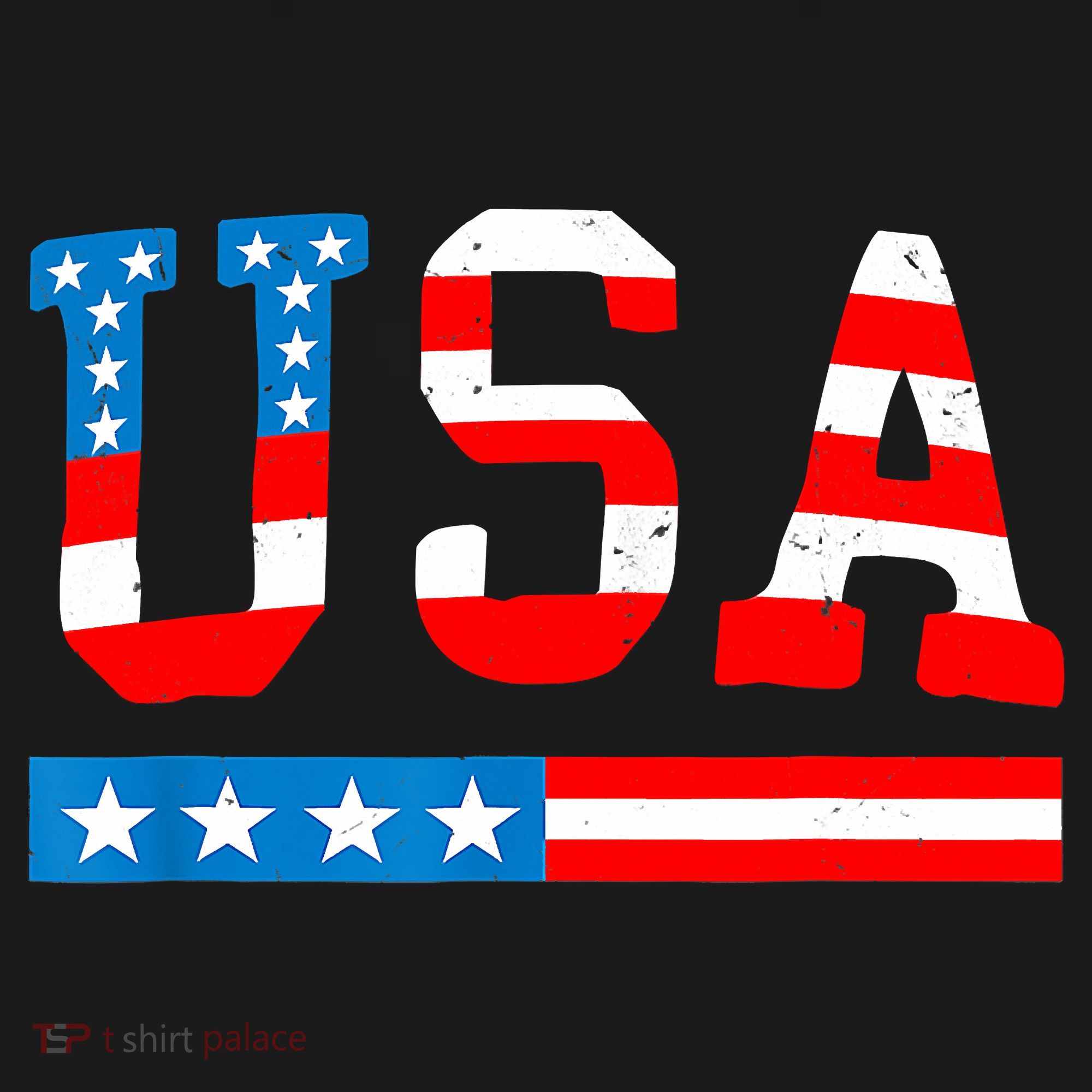 USA Flag American Funny 4th Of July Merica T-Shirt