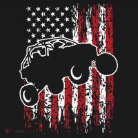 US Flag ATV Side By Side Rider UTV July 4th Offroad Riding Women's Tank Top thumb 5