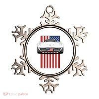Usa Flag And Muscle Car American Ornament thumb 0