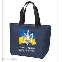 Ukraine Flag And Trident Ukrainian Tote Bag thumb 3