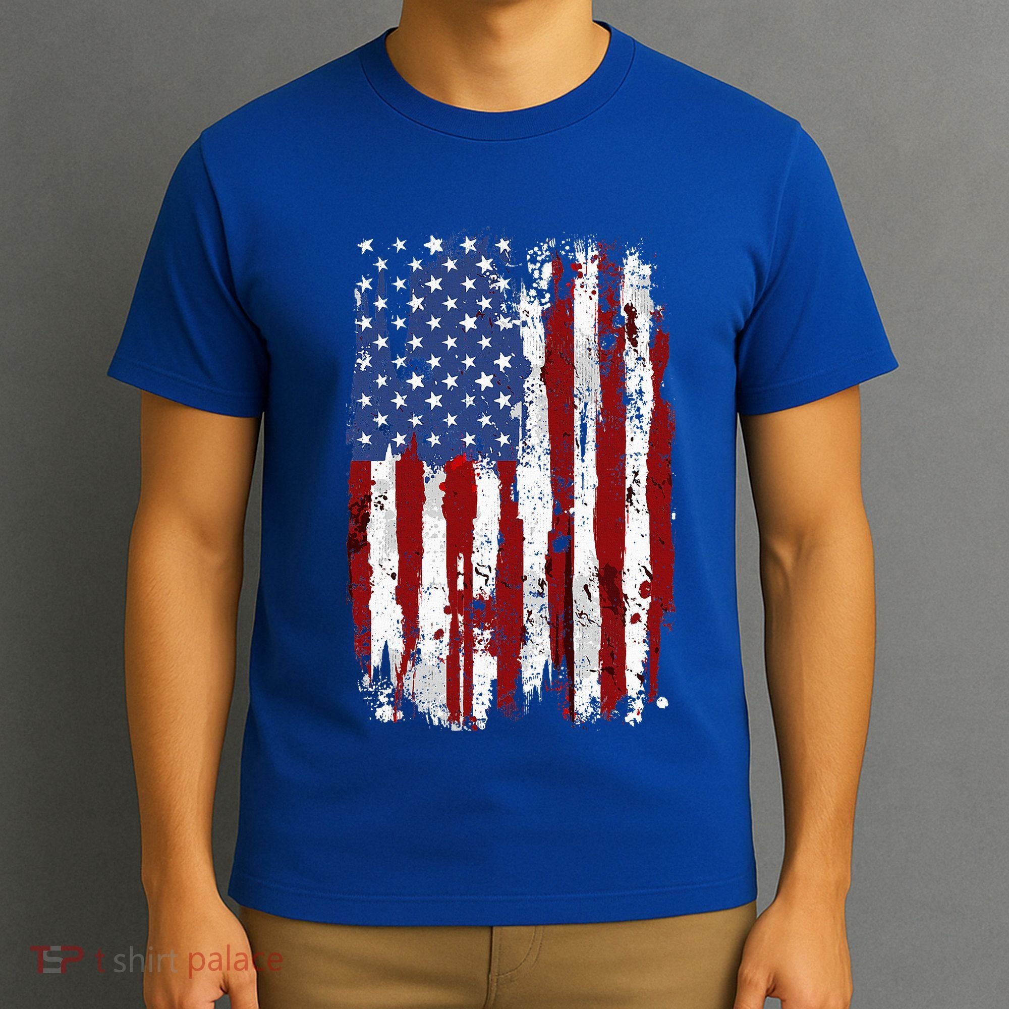 Usa Flag American Flag United States Of America T-Shirt