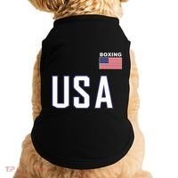 Usa Flag Boxing Cool Boxer Training Equipment Doggie Tank thumb 0