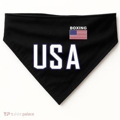 Usa Flag Boxing Cool Boxer Training Equipment USA-Made Doggie Bandana