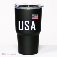 Usa Flag Boxing Cool Boxer Training Equipment Tumbler thumb 0