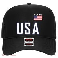 Usa Flag Boxing Cool Boxer Training Equipment Hat thumb 0