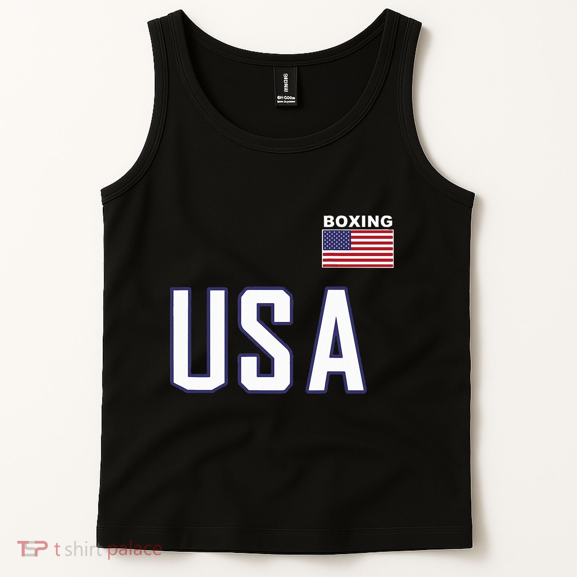 Usa Flag Boxing Cool Boxer Training Equipment Tank Top