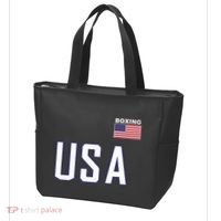 Usa Flag Boxing Cool Boxer Training Equipment Tote Bag thumb 3