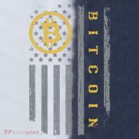 Usa Flag Bitcoin Distressed Digital Currency Btc Crypto Coin Sport-Tek Competitor United Soccer Jersey thumb 4