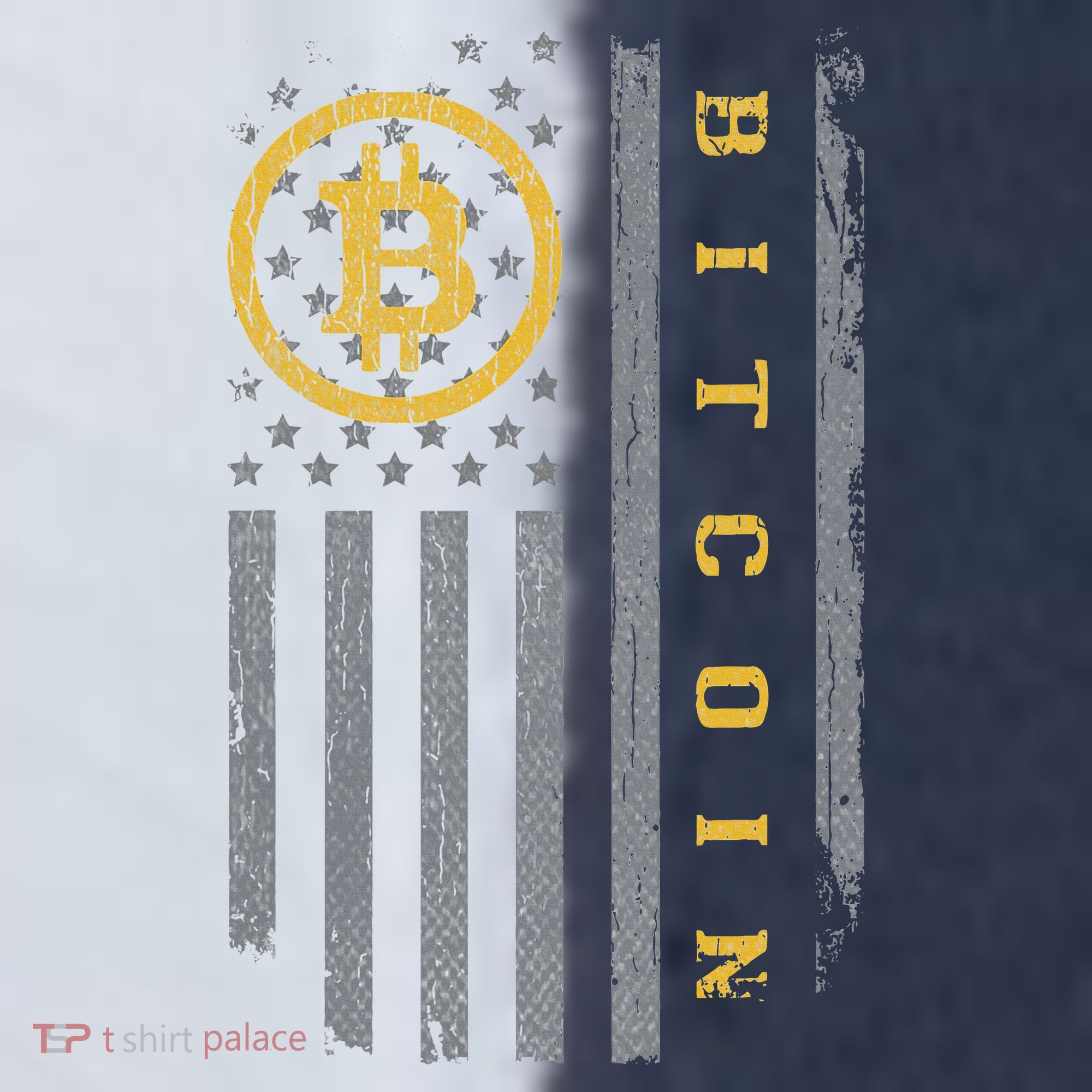 Usa Flag Bitcoin Distressed Digital Currency Btc Crypto Coin Sport-Tek Competitor United Soccer Jersey
